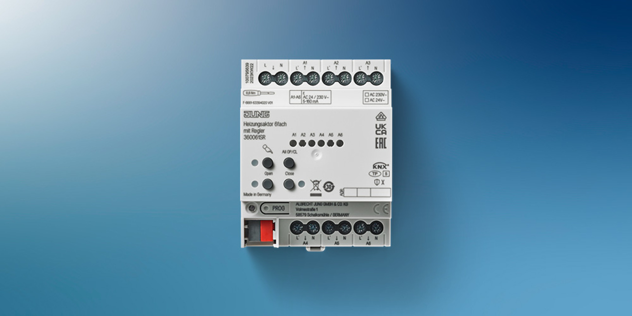 KNX Heizungsaktor 6-fach bei DS Haustechnik GmbH in Wiesbaden