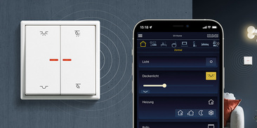 KNX RF Taster bei DS Haustechnik GmbH in Wiesbaden