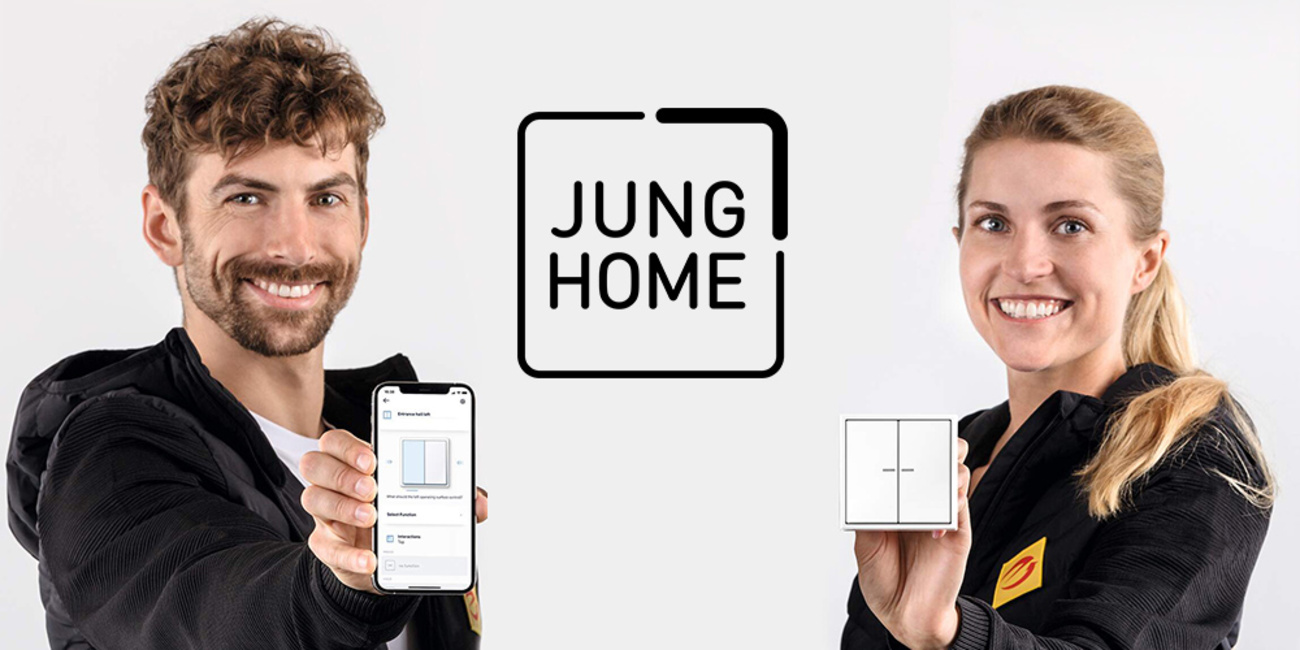 JUNG HOME bei DS Haustechnik GmbH in Wiesbaden